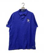 POLO RALPH LAUREN×MLBポロ・ラルフローレン×エムエルビー）の古着「ポロシャツ」｜ブルー