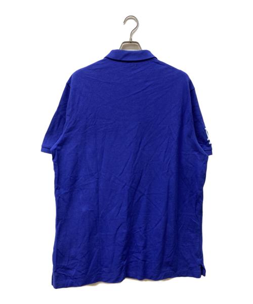 POLO RALPH LAUREN（ポロ・ラルフローレン）POLO RALPH LAUREN (ポロ・ラルフローレン) MLB (エムエルビー) ポロシャツ ブルー サイズ:XLの古着・服飾アイテム