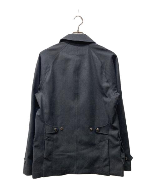 POLO RALPH LAUREN（ポロ・ラルフローレン）POLO RALPH LAUREN (ポロ・ラルフローレン) ゴム引きミドルコート グレー サイズ:xsの古着・服飾アイテム