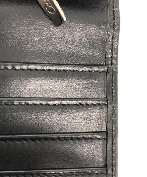 Cartier（カルティエ）Cartier (カルティエ) 2つ折りロングウォレット ブラックの古着・服飾アイテム