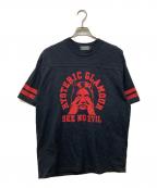 Hysteric Glamourヒステリックグラマー）の古着「SEE NO EVIL TEE」｜ブラック