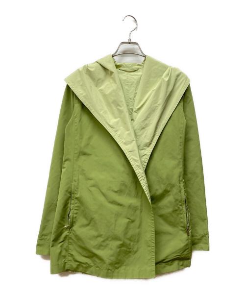 MaxMara（マックスマーラ）MaxMara (マックスマーラ) リバーシブルジャケット 黄緑 サイズ:40の古着・服飾アイテム