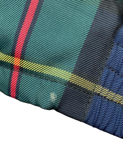 POLO RALPH LAUREN（ポロ・ラルフローレン）POLO RALPH LAUREN (ポロ・ラルフローレン) スイングトップ型ダウンジャケット ネイビー×グリーン サイズ:XLの古着・服飾アイテム
