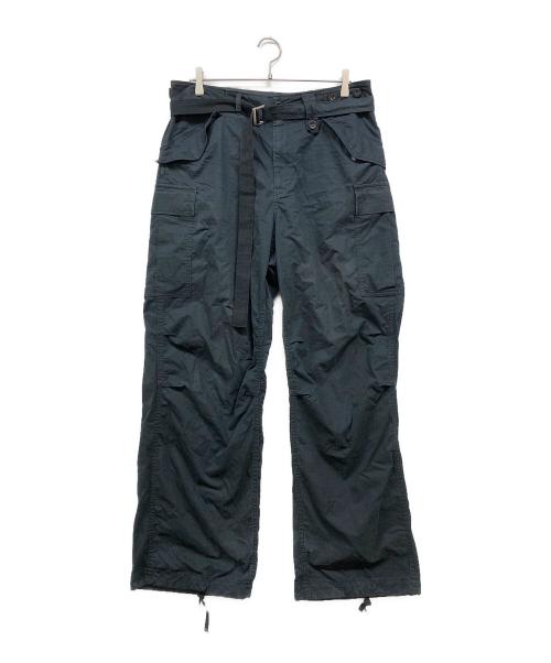 sacai（サカイ）sacai (サカイ) Ripstop Cargo Pants ブラック サイズ:3の古着・服飾アイテム