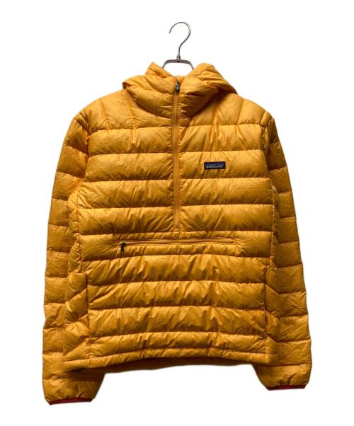 Patagonia（パタゴニア）Patagonia (パタゴニア) Down sweater pullover hoodie イエロー サイズ:Sの古着・服飾アイテム