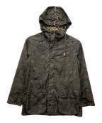 Barbourバブアー）の古着「フーデッドジャケット」｜グリーン