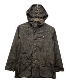 Barbour（バブアー）の古着「フーデッドジャケット」｜グリーン