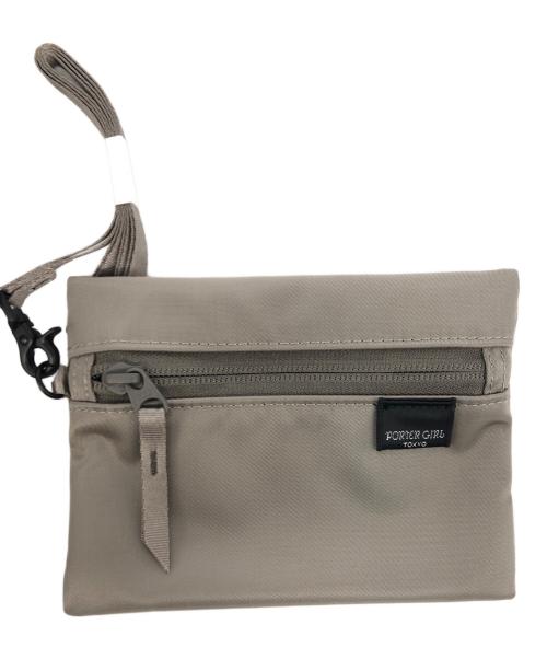 PORTER GIRL（ポーターガール）PORTER GIRL (ポーターガール) 2WAY SHOULDER BAG グレーの古着・服飾アイテム