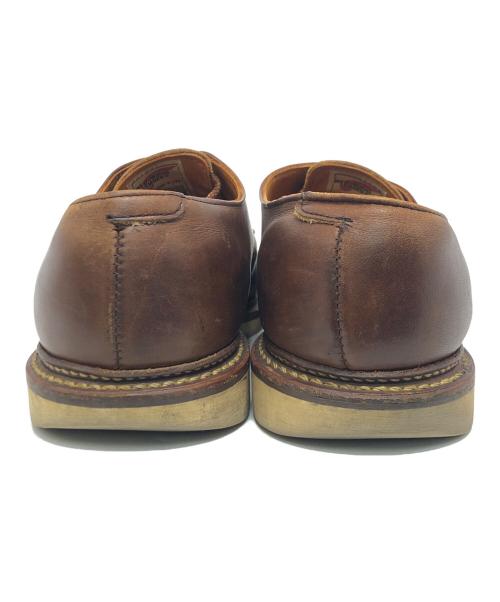 RED WING（レッドウィング）RED WING (レッドウィング) オックスフォード モックトゥ ブラウン サイズ:UK9　1/2の古着・服飾アイテム