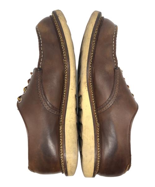 RED WING（レッドウィング）RED WING (レッドウィング) オックスフォード モックトゥ ブラウン サイズ:UK9　1/2の古着・服飾アイテム