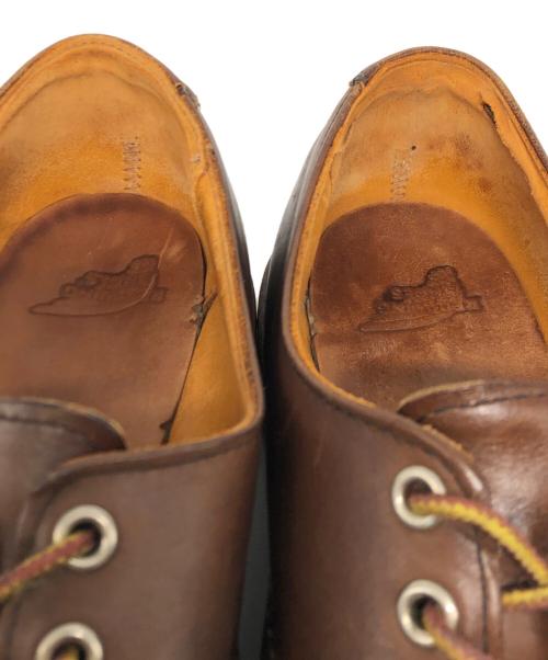 RED WING（レッドウィング）RED WING (レッドウィング) オックスフォード モックトゥ ブラウン サイズ:UK9　1/2の古着・服飾アイテム