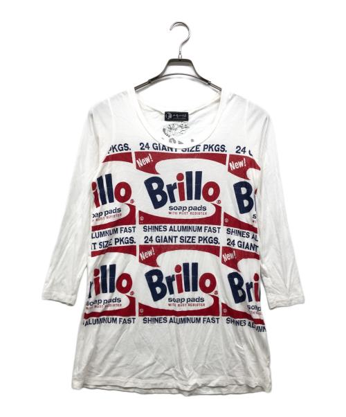 Hysteric Glamour（ヒステリックグラマー）Hysteric Glamour (ヒステリックグラマー) 長袖カットソー ホワイト サイズ:FREEの古着・服飾アイテム