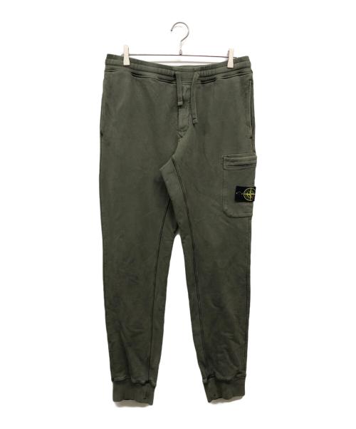 STONE ISLAND（ストーンアイランド）STONE ISLAND (ストーンアイランド) PANTALON DE JOGGING グリーン サイズ:Lの古着・服飾アイテム