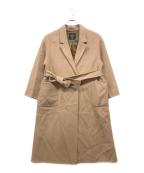 SLOBE IENAスローブ イエナ）の古着「souple wool ダブルフェイスロングコート」｜ベージュ