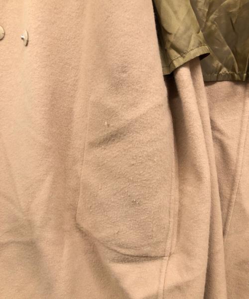 SLOBE IENA（スローブ イエナ）SLOBE IENA (スローブ イエナ) souple wool ダブルフェイスロングコート ベージュ サイズ:記載無し（実寸サイズをご確認ください）の古着・服飾アイテム