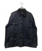 orSlowオアスロウ）の古着「RELAX FIT OXFORD COVERALL」｜ブラック