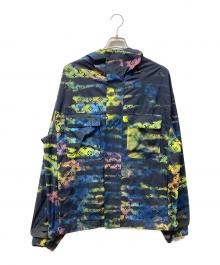 LOUIS VUITTON（ルイ ヴィトン）の古着「Tie-Dye Technical Blouson」｜ブルー×グリーン