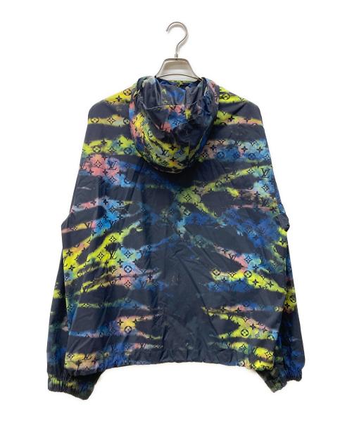 LOUIS VUITTON（ルイ ヴィトン）LOUIS VUITTON (ルイ ヴィトン) Tie-Dye Technical Blouson ブルー×グリーン サイズ:48の古着・服飾アイテム