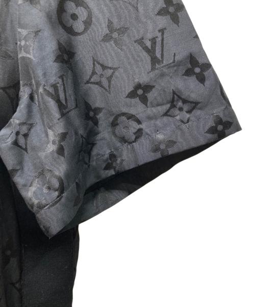 LOUIS VUITTON（ルイ ヴィトン）LOUIS VUITTON (ルイ ヴィトン) シルク混半袖シャツ ブラック サイズ:Lの古着・服飾アイテム
