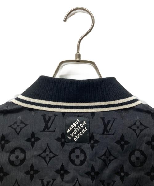 LOUIS VUITTON（ルイ ヴィトン）LOUIS VUITTON (ルイ ヴィトン) シルク混半袖シャツ ブラック サイズ:Lの古着・服飾アイテム