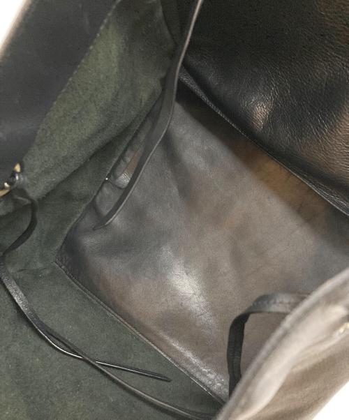 J&M DAVIDSON（ジェイ＆エム デヴィッドソン）J&M DAVIDSON (ジェイ＆エム デヴィッドソン) ベルミニレザートート ブラックの古着・服飾アイテム