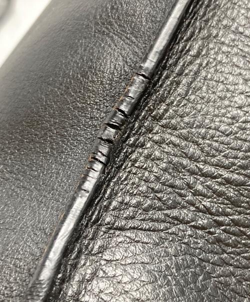 J&M DAVIDSON（ジェイ＆エム デヴィッドソン）J&M DAVIDSON (ジェイ＆エム デヴィッドソン) ベルミニレザートート ブラックの古着・服飾アイテム