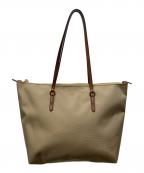 LAUREN RALPH LAURENローレン ラルフ ローレン）の古着「Large Nylon Keaton Tote Bag」｜ベージュ