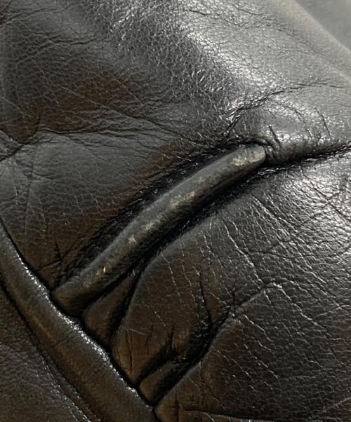 LOEWE（ロエベ）LOEWE (ロエベ) 巾着ショルダーバッグ ブラックの古着・服飾アイテム