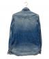 RRL (ダブルアールエル) ウエスタンデニムシャツ ブルー サイズ:S：18000円