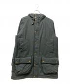 Barbourバブアー）の古着「Hooded Beaufort Wax」｜ブラック