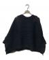PLEATS PLEASE (プリーツプリーズ) ワイドカットソーA poc トップス ブラック サイズ:2：16000円