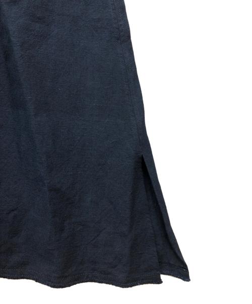 JURGEN LEHL（ヨーガンレール）JURGEN LEHL (ヨーガンレール) リネンワンピース ネイビー サイズ:Mの古着・服飾アイテム