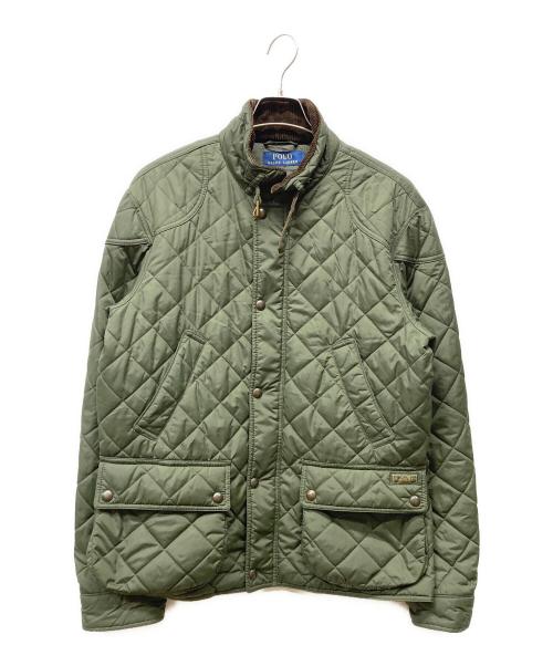 POLO RALPH LAUREN（ポロ・ラルフローレン）POLO RALPH LAUREN (ポロ・ラルフローレン) キルティングジャケット グリーン サイズ:Lの古着・服飾アイテム