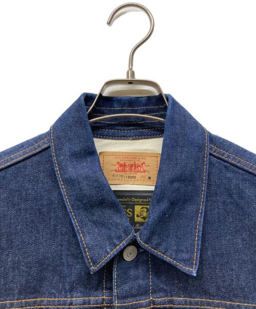 LEVI'S（リーバイス）LEVI'S (リーバイス) BOSS (ボス) 限定コラボデニムジャケット ネイビー サイズ:Mの古着・服飾アイテム