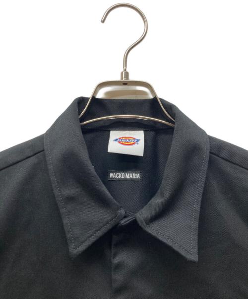 Dickies（ディッキーズ）Dickies (ディッキーズ) WACKO MARIA (ワコマリア) WORK SHIRT ブラック サイズ:Mの古着・服飾アイテム