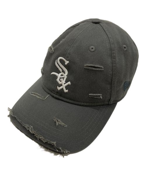 New Era（ニューエラ）New Era (ニューエラ) ダメージ加工キャップ グレーの古着・服飾アイテム