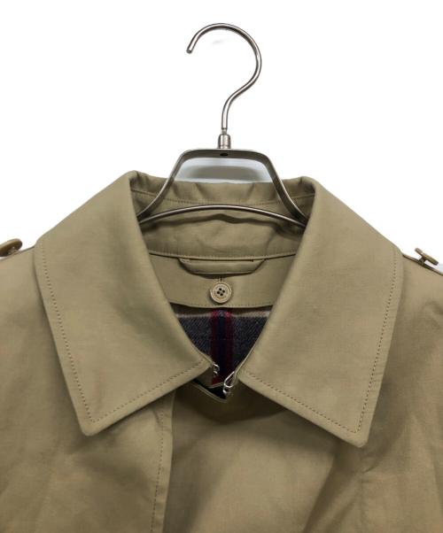 MACKINTOSH PHILOSOPHY（マッキントッシュ フィロソフィー）MACKINTOSH PHILOSOPHY (マッキントッシュ フィロソフィー) ステンカラーコート ベージュ サイズ:38の古着・服飾アイテム