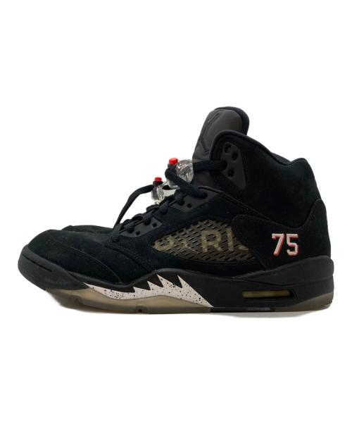 NIKE（ナイキ）NIKE (ナイキ) PARIS SAINT-GERMAIN (パリサンジェルマン) Air Jordan 5 Retro ブラック サイズ:27.5の古着・服飾アイテム