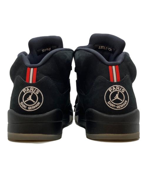NIKE（ナイキ）NIKE (ナイキ) PARIS SAINT-GERMAIN (パリサンジェルマン) Air Jordan 5 Retro ブラック サイズ:27.5の古着・服飾アイテム