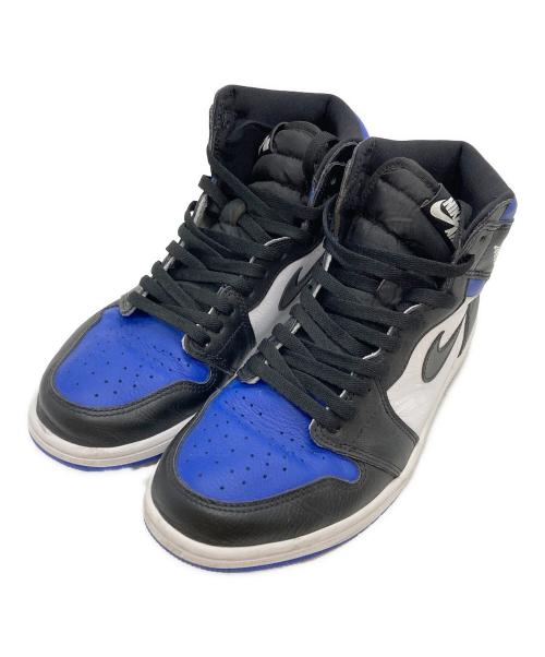 NIKE（ナイキ）NIKE (ナイキ) Air Jordan 1 Retro High OG ブラック×ブルー サイズ:27.5の古着・服飾アイテム