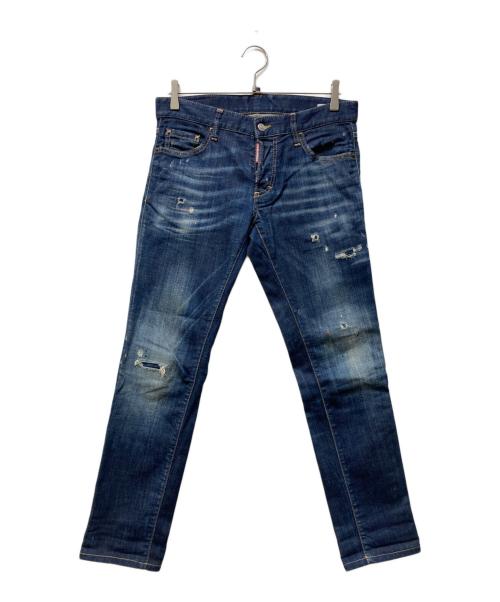 DSQUARED2（ディースクエアード）DSQUARED2 (ディースクエアード) デニムパンツ インディゴ サイズ:44の古着・服飾アイテム