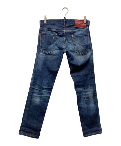 DSQUARED2（ディースクエアード）DSQUARED2 (ディースクエアード) デニムパンツ インディゴ サイズ:44の古着・服飾アイテム