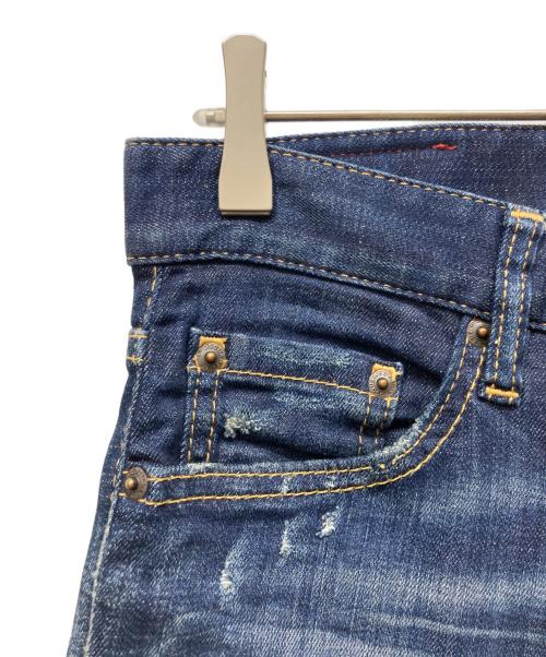 DSQUARED2（ディースクエアード）DSQUARED2 (ディースクエアード) デニムパンツ インディゴ サイズ:44の古着・服飾アイテム