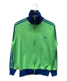 adidas（アディダス）の古着「トラックジャケット」｜グリーン