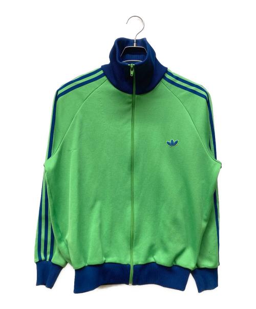 adidas（アディダス）adidas (アディダス) トラックジャケット グリーン サイズ:記載無しの古着・服飾アイテム