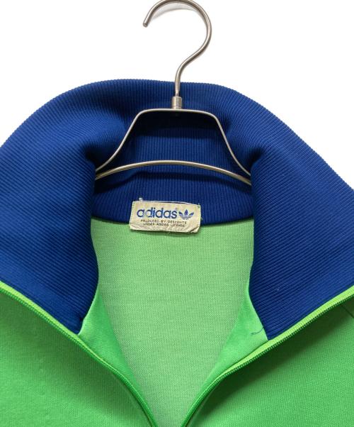 adidas（アディダス）adidas (アディダス) トラックジャケット グリーン サイズ:記載無しの古着・服飾アイテム