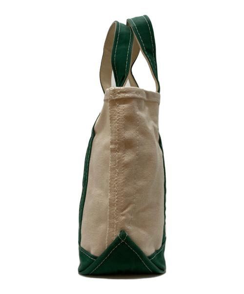 L.L.Bean（エルエルビーン）L.L.Bean (エルエルビーン) ボートアンドトートバッグ ホワイト×グリーンの古着・服飾アイテム