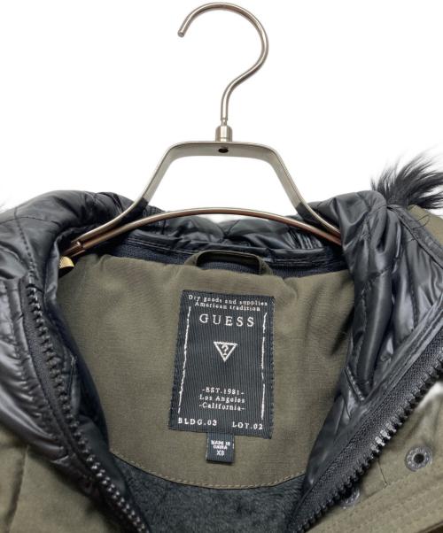 GUESS（ゲス）GUESS (ゲス) KAMILLE JACKET カーキ サイズ:XSの古着・服飾アイテム