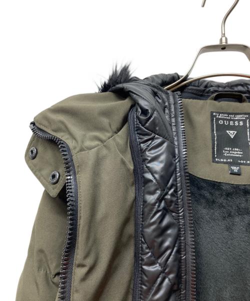 GUESS（ゲス）GUESS (ゲス) KAMILLE JACKET カーキ サイズ:XSの古着・服飾アイテム