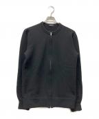 COMME des GARCONS HOMME PLUSコムデギャルソンオムプリュス）の古着「ウールジップアップジャケット」｜ブラック
